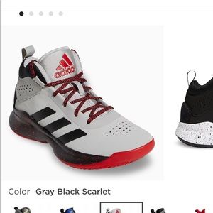 TODDLER BOYS ADIDAS BASKETBALL GUM SHOES